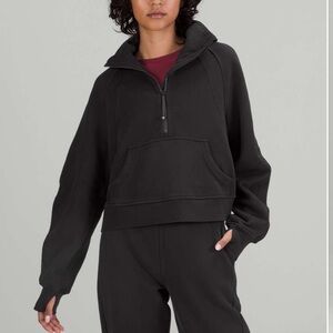 Lululemon Cropped Scuba Funnel Neck Sweater